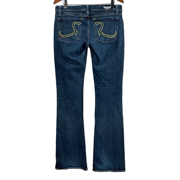 Rock & Republic Jeans Womens Size 30 Blue Bootcut Kasandra Cotton Blend Casual - Picture 2 of 16